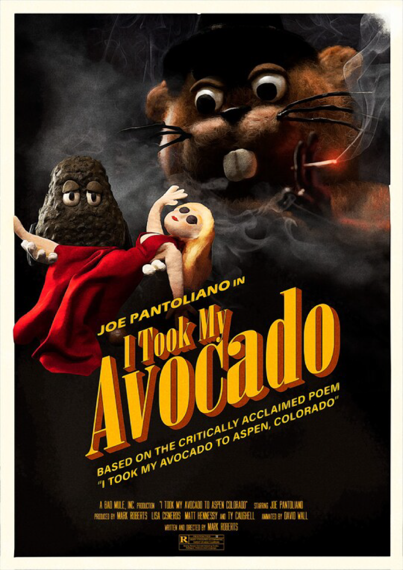 I took my avocado